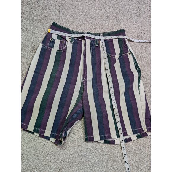 Vintage Striped Shorts - Picture 2 of 5
